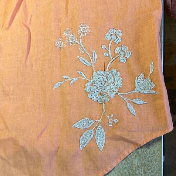 Johnny Was Lael Boxy Linen Embroidered Shirt - Picture 10 of 13